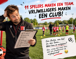 11 spelers maken een team - vrijwilligers maken een club!