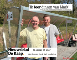 Vader en zoon Van Dalem genieten van het trainersvak