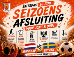 Programma seizoensafsluiting!
