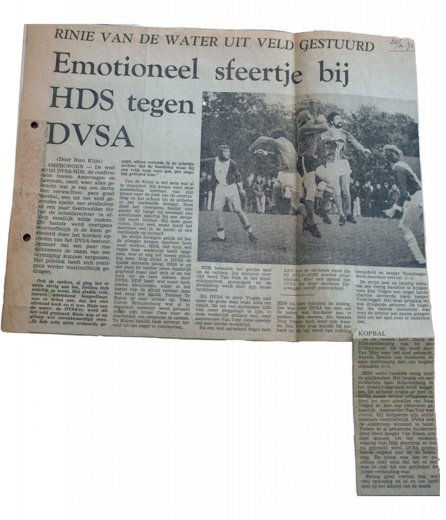 De streekderby tussen HDS en DVSA is na 47 jaar weer terug! | V.V. H.D ...